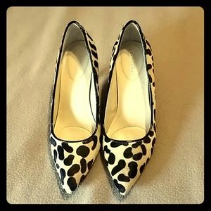 Calvin Klein leopard pumps - size 6.5