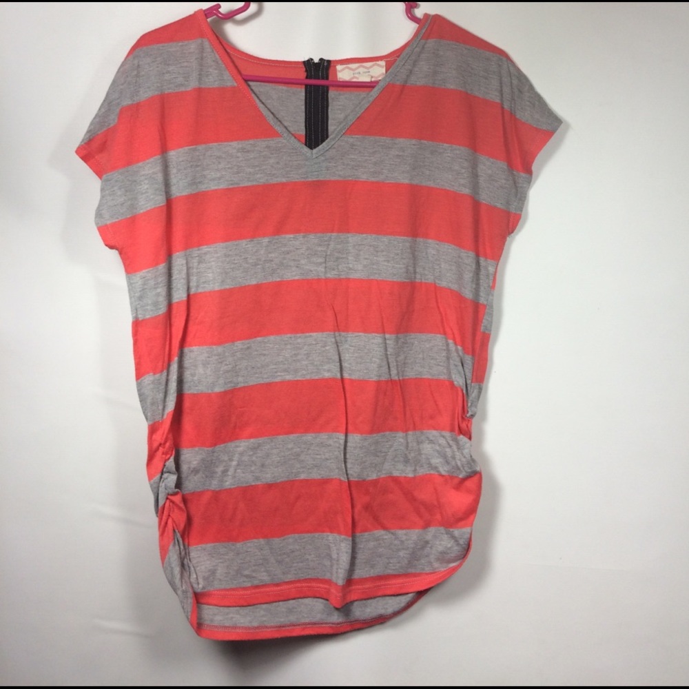 Women's size large pink rose shirt