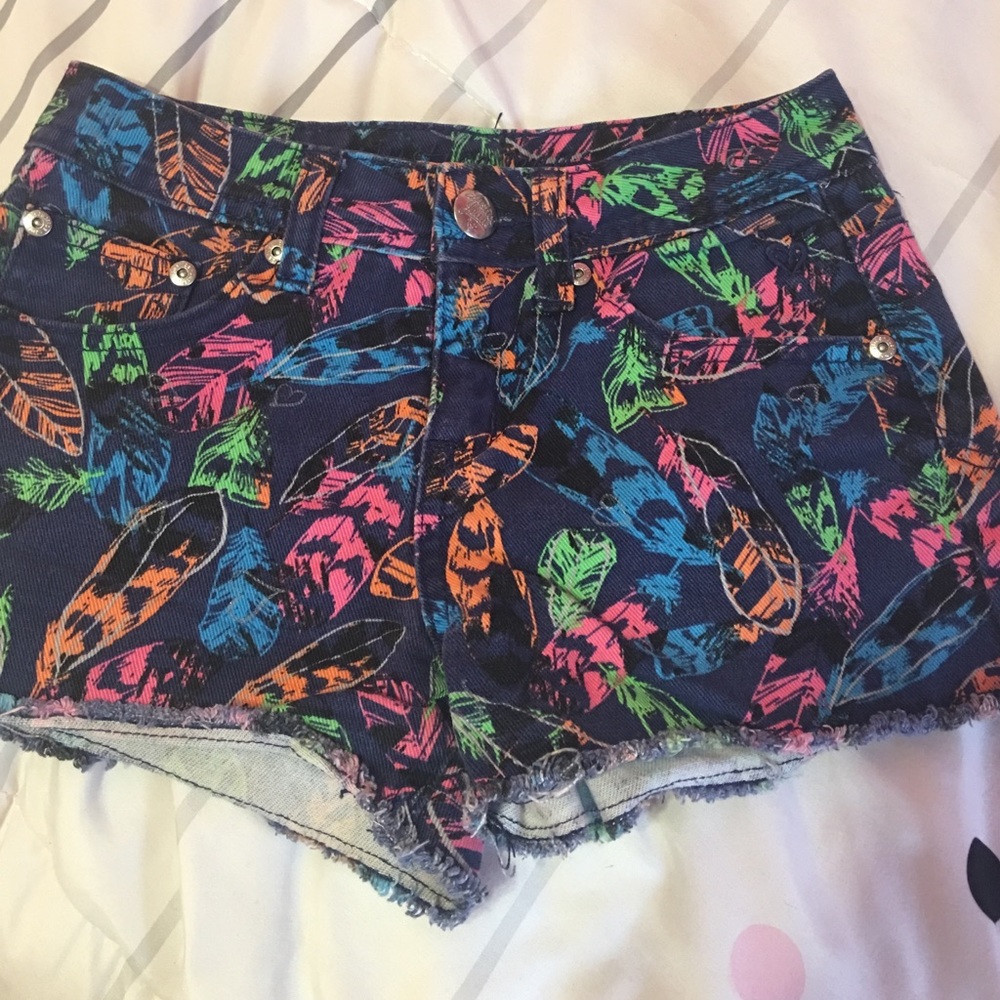 Justice jean shorts.
