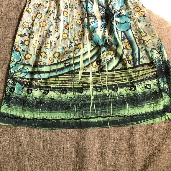 Lapis Strapless Dress - Picture 2 of 4