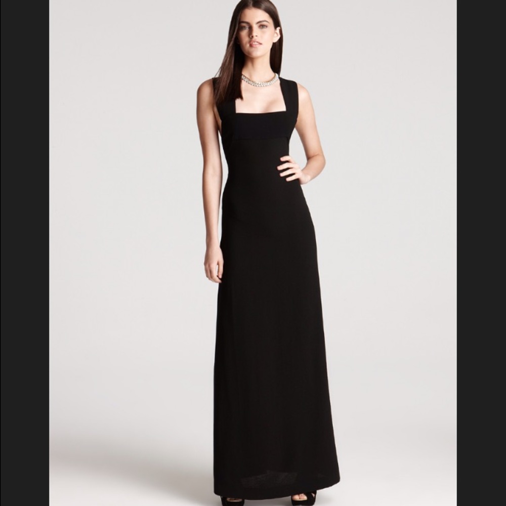 Bcbgmaxazria BNWT black gown