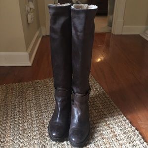 Genuine Leather boots/made in Italy