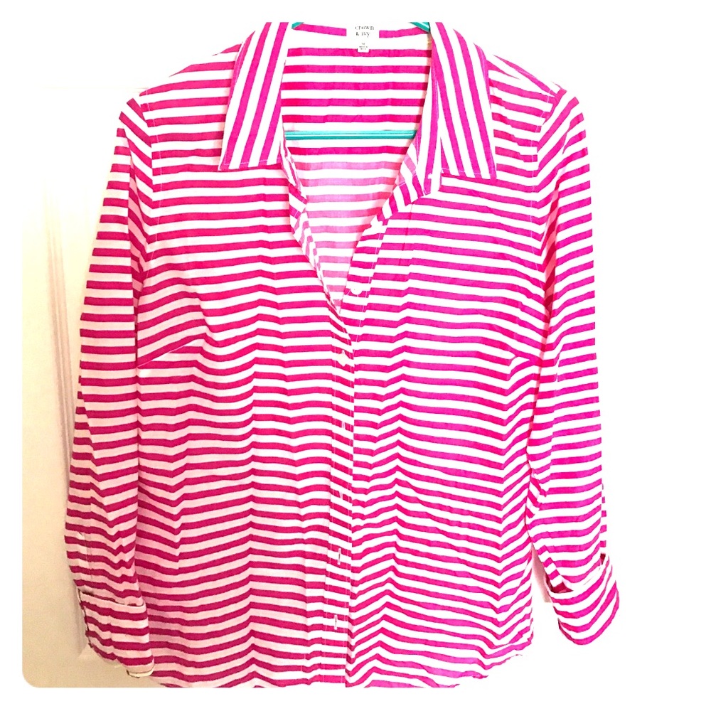 Crown and Ivy long sleeves button up