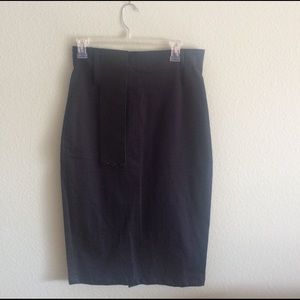 Switchblade Stiletto high waist pencil skirt.