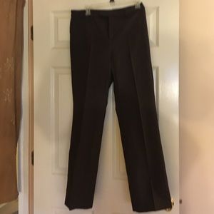 Banana Republic chocolate brown pants.