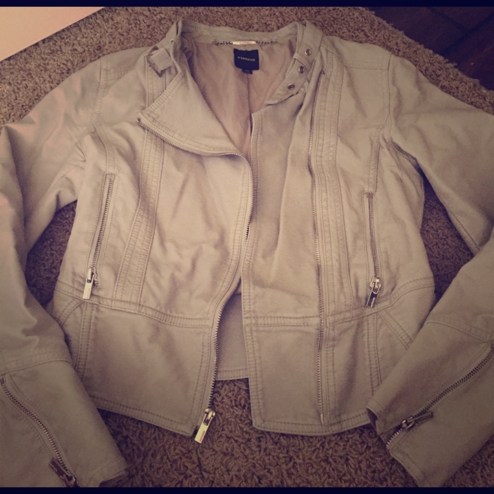 Express Minus the Leather Jacket