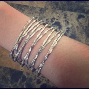 Navajo Sterling Silver Cuff