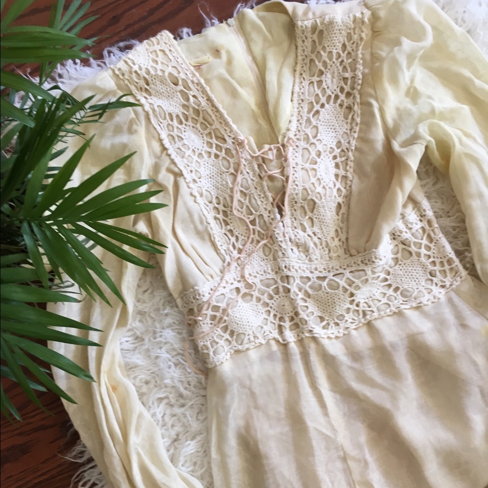 SOLD🚦🚦🚦🚦True vintage Boho dress