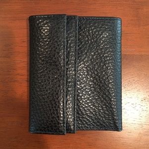 Authentic Furla Black Pebbled Leather Wallet. NWOT