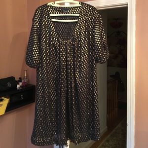 French connection black dress.