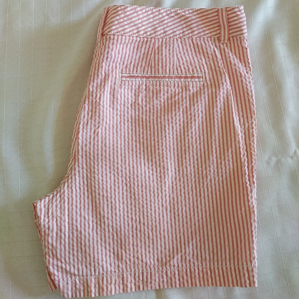 LOFT Seersucker Shorts