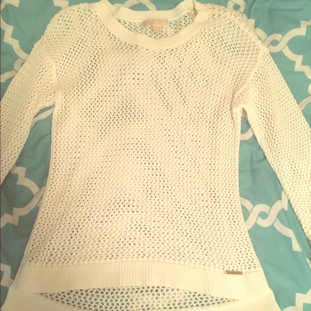 Michael Korda White Sweater