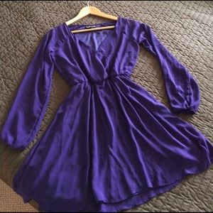 Purple S dress by sequin hearts