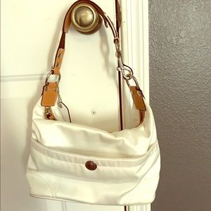 White Coach Bag