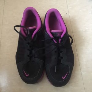 Size 10 , barely worn Nike brand running sneakers
