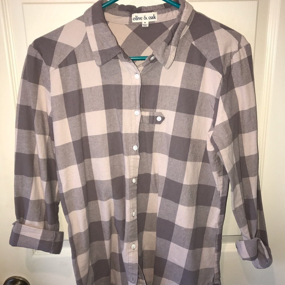 Olive & Oak Long Sleeved Western Shirt