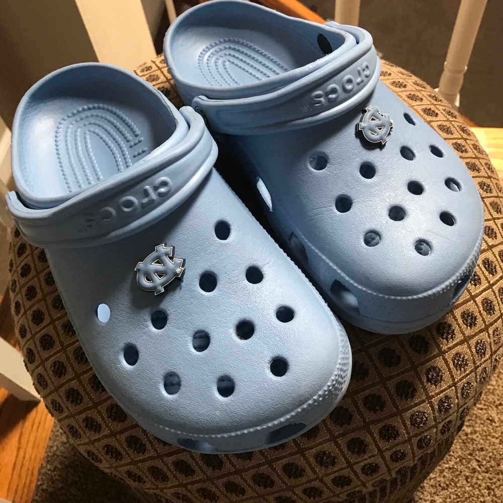 North Carolina Tarheel Crocs