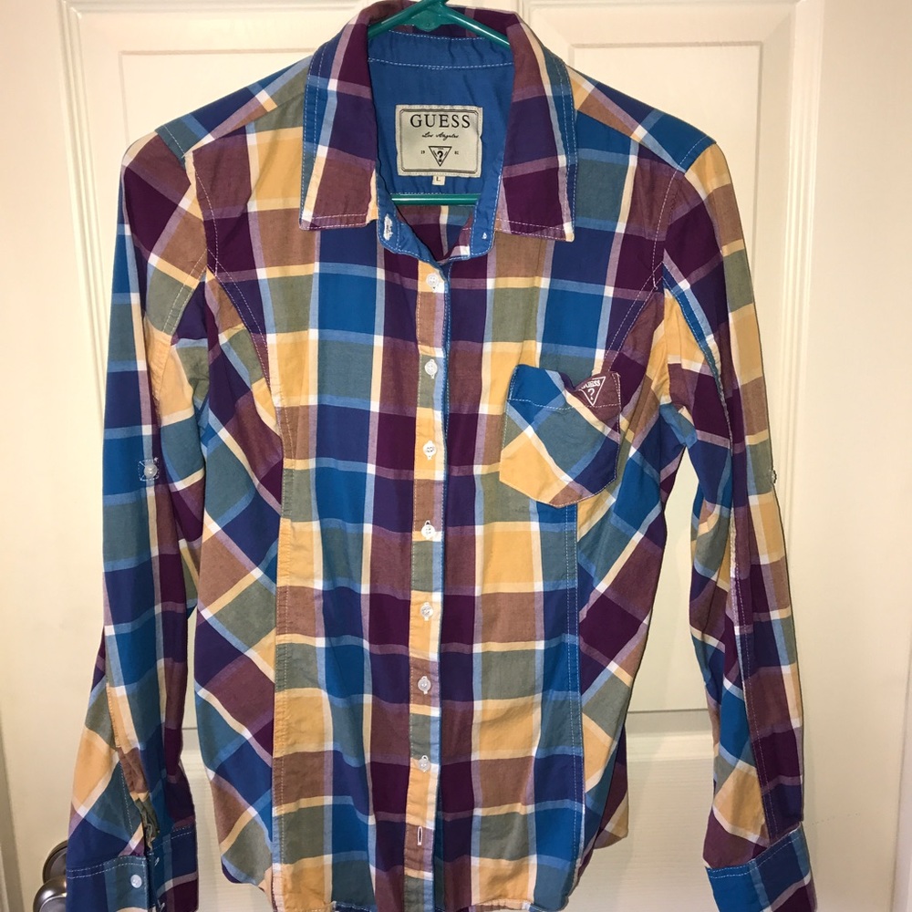 Guess Long Sleeved Western Shirt