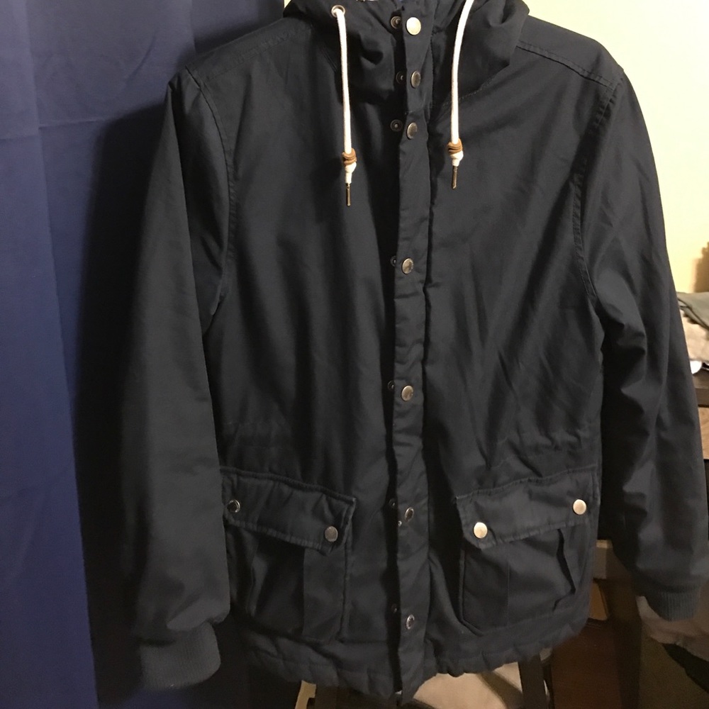 H&M Navy Blue Coat