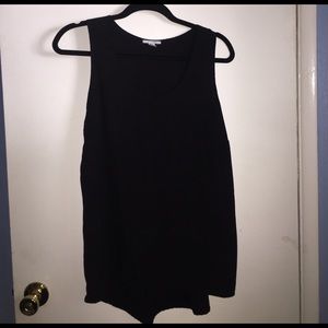 Silky black Halogen tank