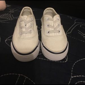 White kids shoes
