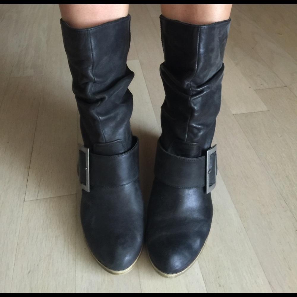 Chinese laundry black boots