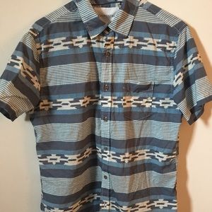 Aeropostalé Shirt Sleeve Button Up T-Shirt
