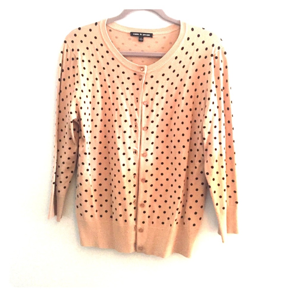 Polka Dot Cardi