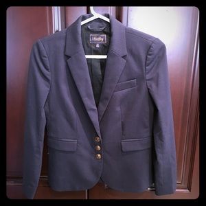 Navy blue blazer