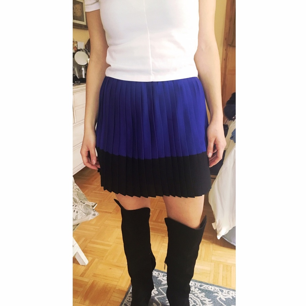 🔶Pleated High Waist Skirt