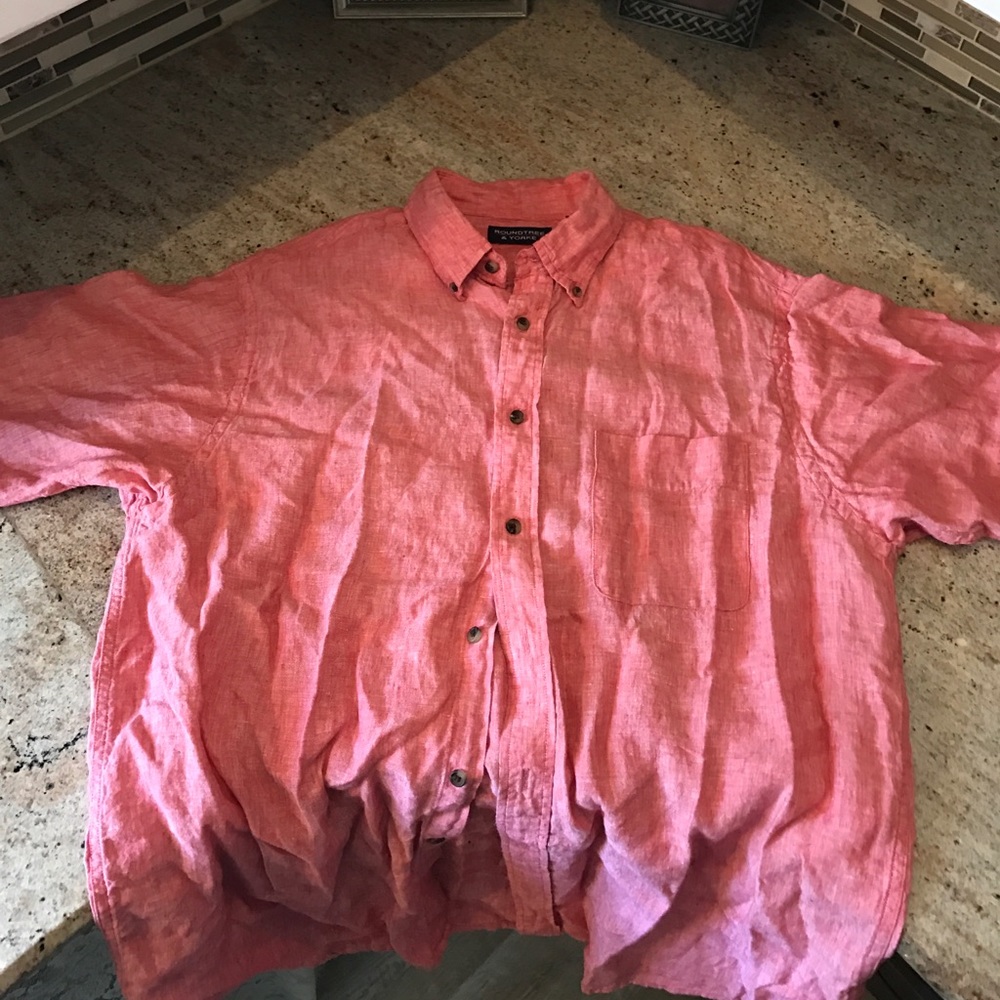 Men's linen shirt