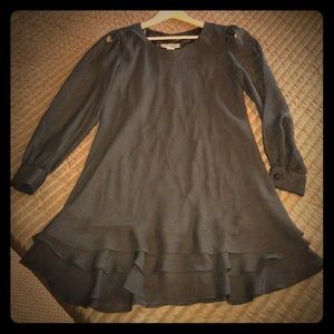 Vintage black dress petite size 12 (like S-M)