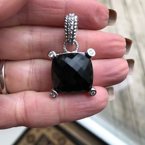 Judith Ripka black onyx enhancer