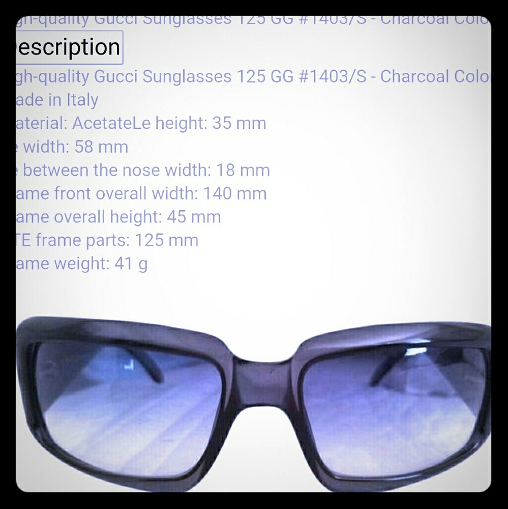 Gucci sunglasses gg unisex vintage