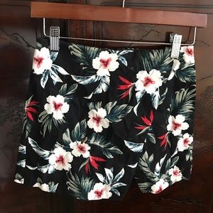 Floral skort