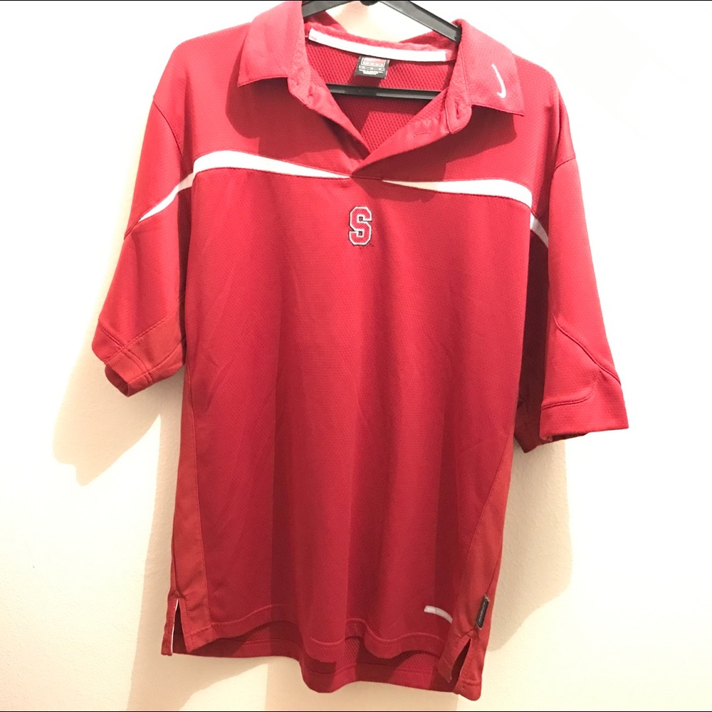 Stanford men's Nike medium athletic polo shirt