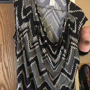 Worthington sleeveless XL blouse