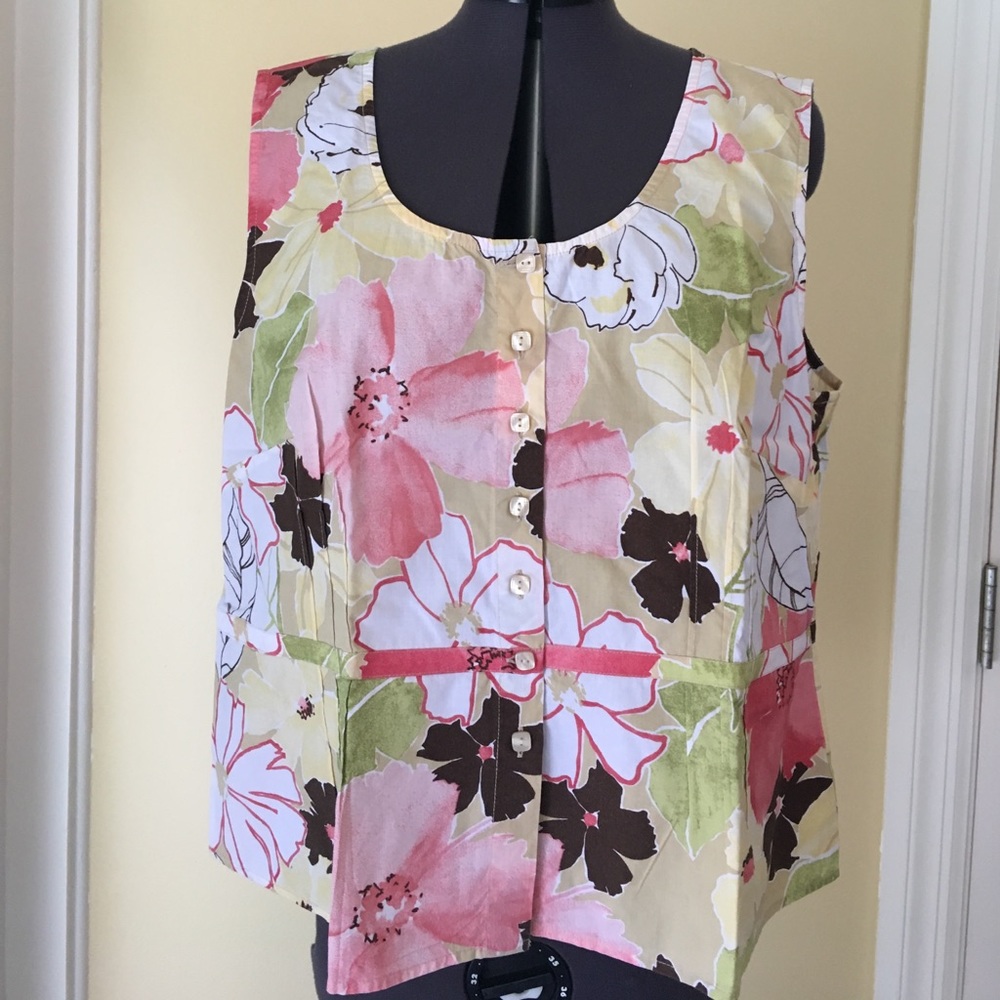 Emma James  plus 16 petite floral blouse