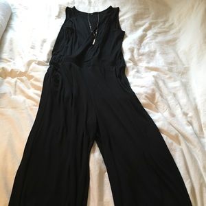 Classy and fun black pant suit