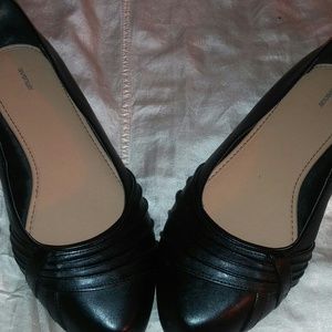 Black flats size 11