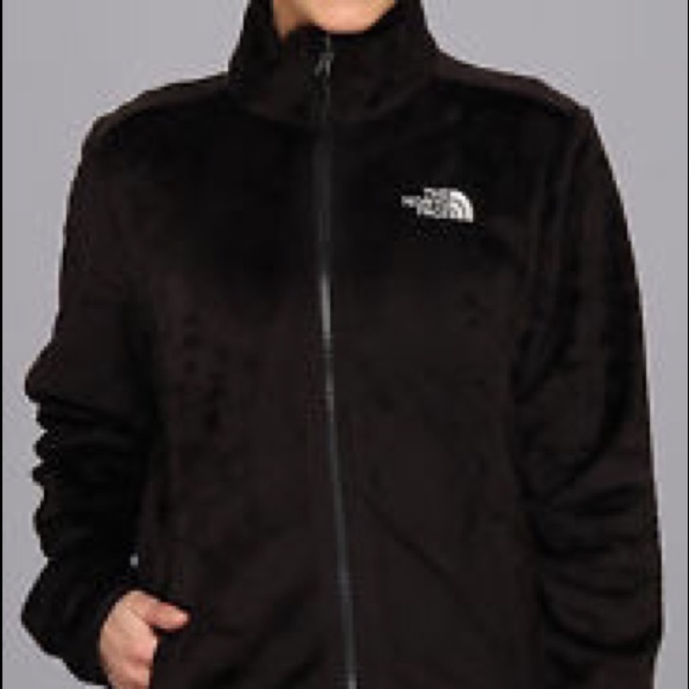 Full zip fleece North face jacket