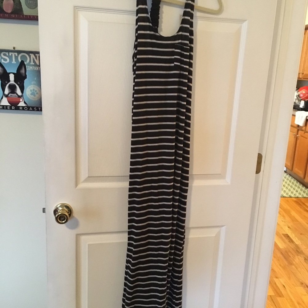 Striped Maxi Dress