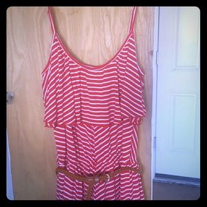 Ruffled top dress