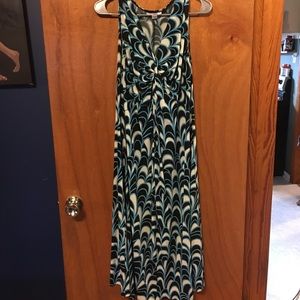 Dress barn slinky dress. Super flattering!