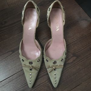 Prada kitten heels