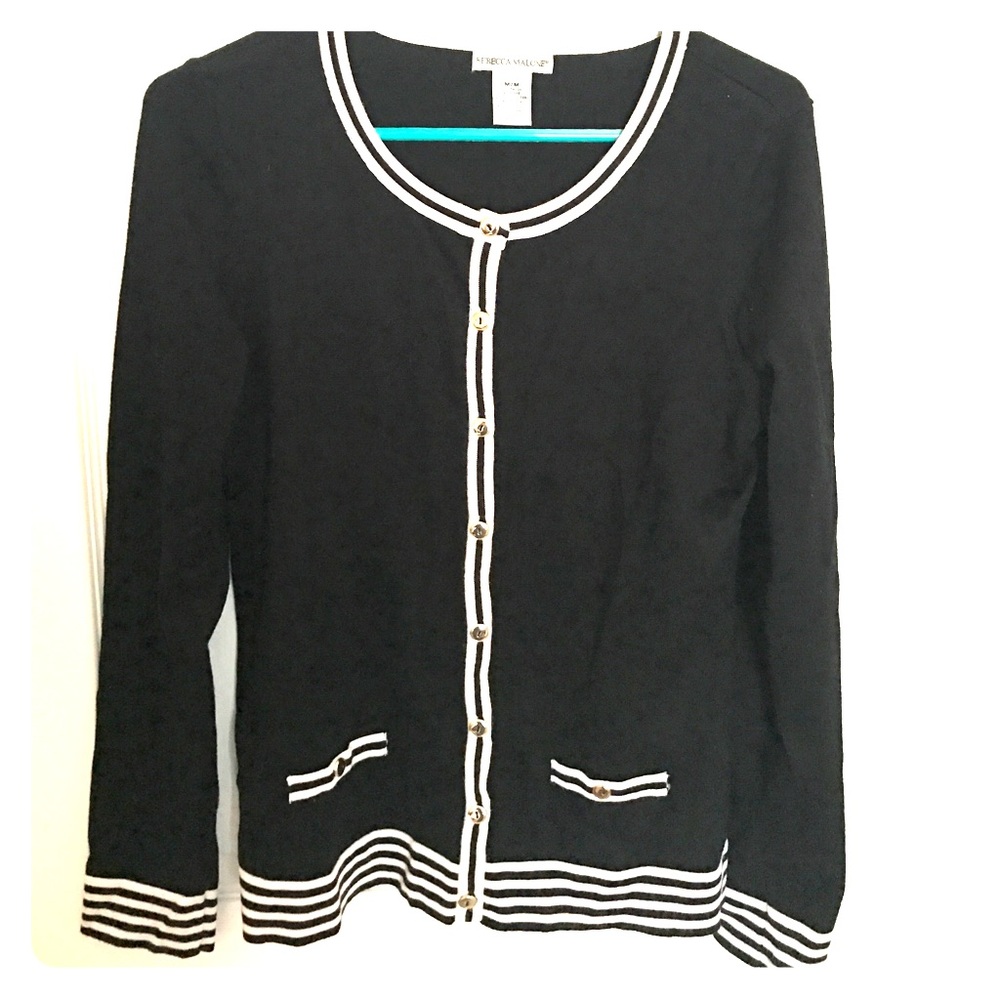 Black & White Cardigan