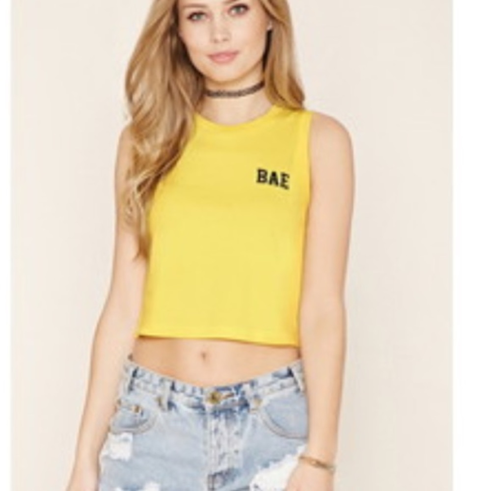 Forever21 Bae Crop Top
