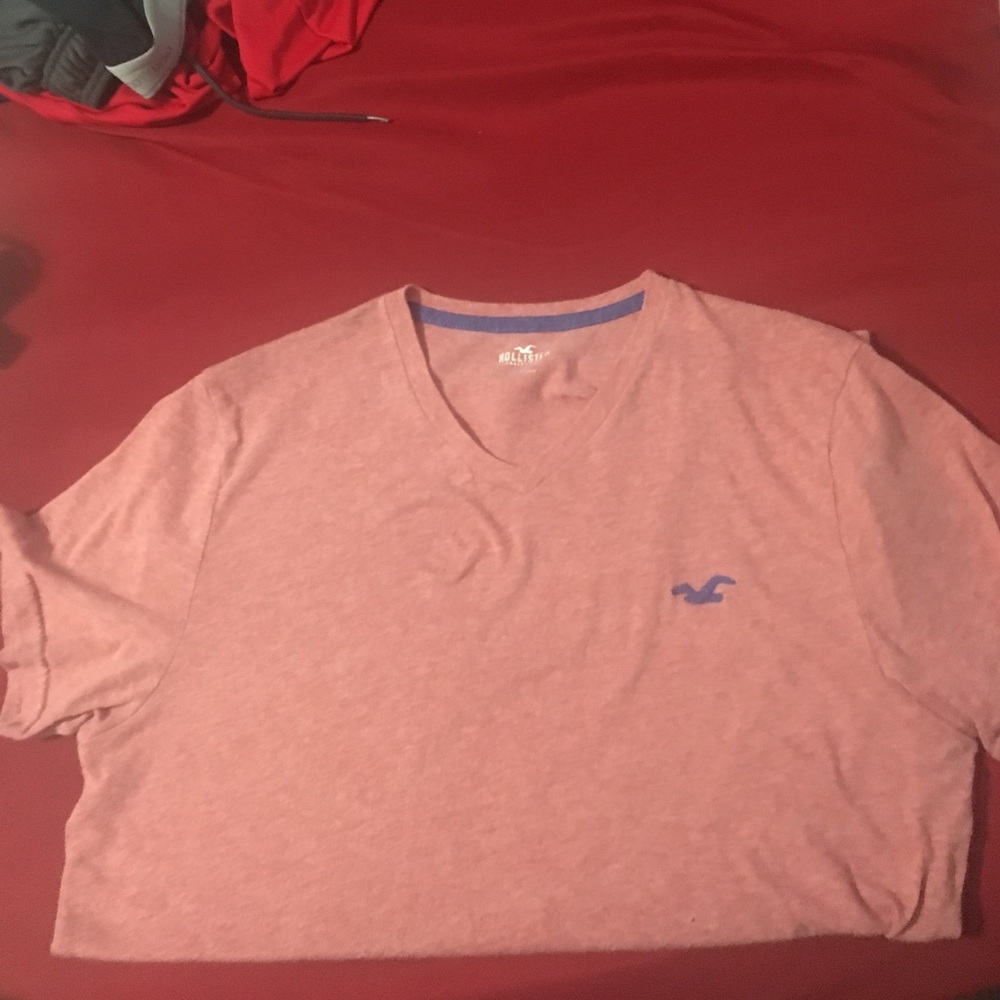 Red Hollister shirt