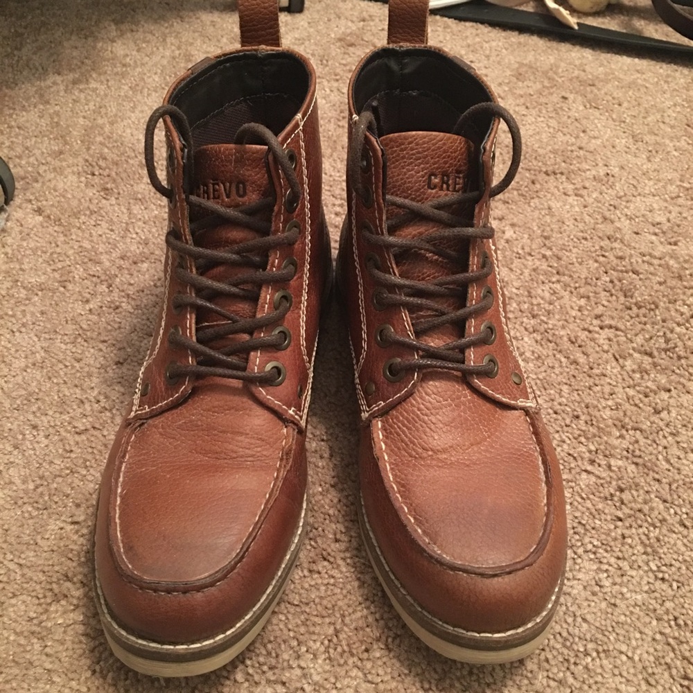 Crevo Men's Moc Toe boot