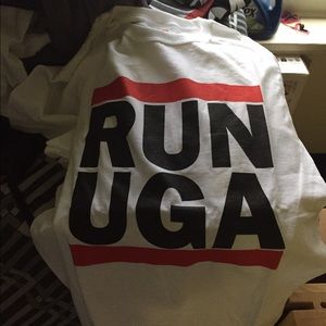 Georgia RUN UGA tee